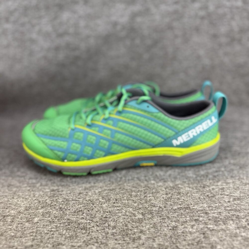 ✅Women’s 11 Merrell Bare Access Arc 2 Green/Aqua Barefoot Running Shoes J58086 - Picture 10 of 12